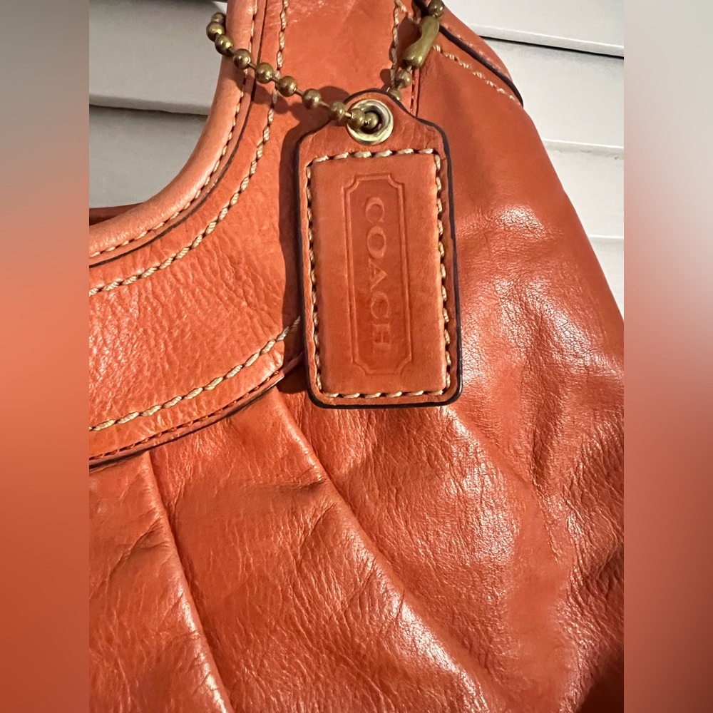 RARE vintage Coach Ergo pleated frame kisslock satchel UPDATED price/pics 8/2026 - Picture 2 of 16